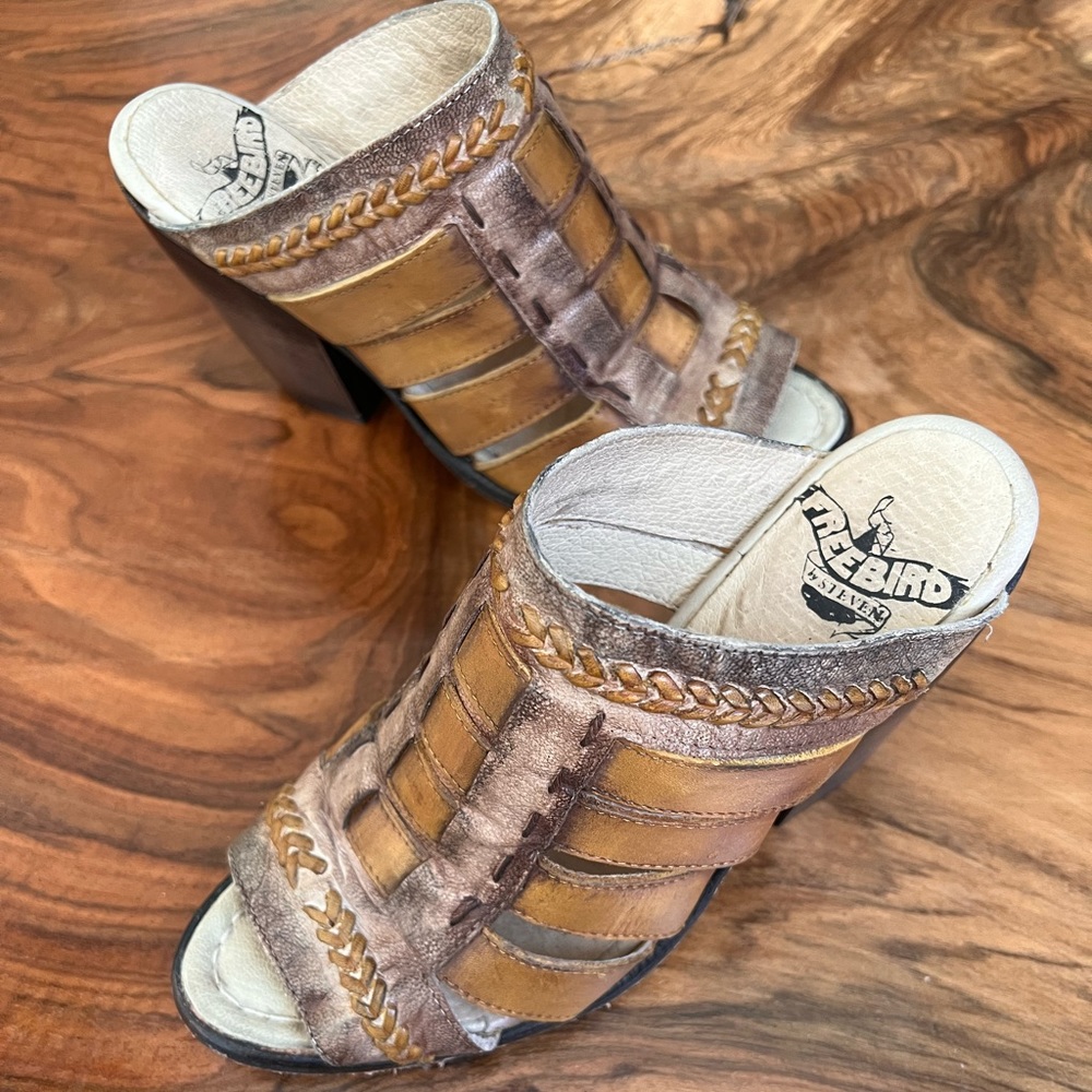 Freebird By Steven Vultr Vulture Distressed Sandal